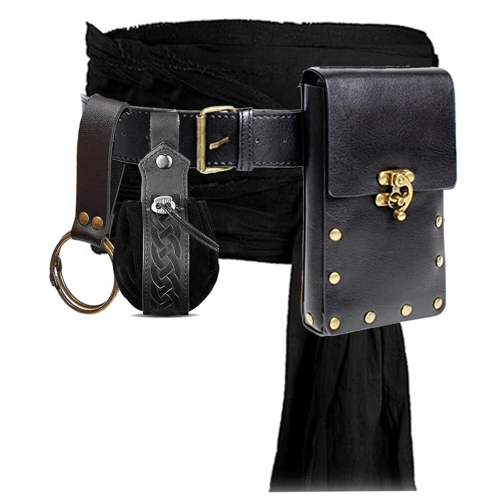 3953 Renaissance Costume Pirate Sash Bandana Corset Waistband